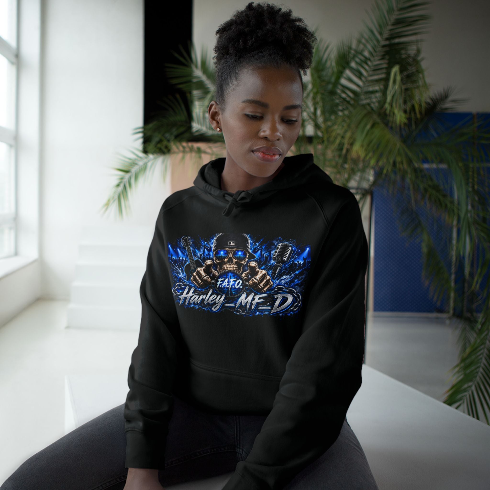 Harley MFD Graphic Hoodie — Team HarleyED Moto Pullover