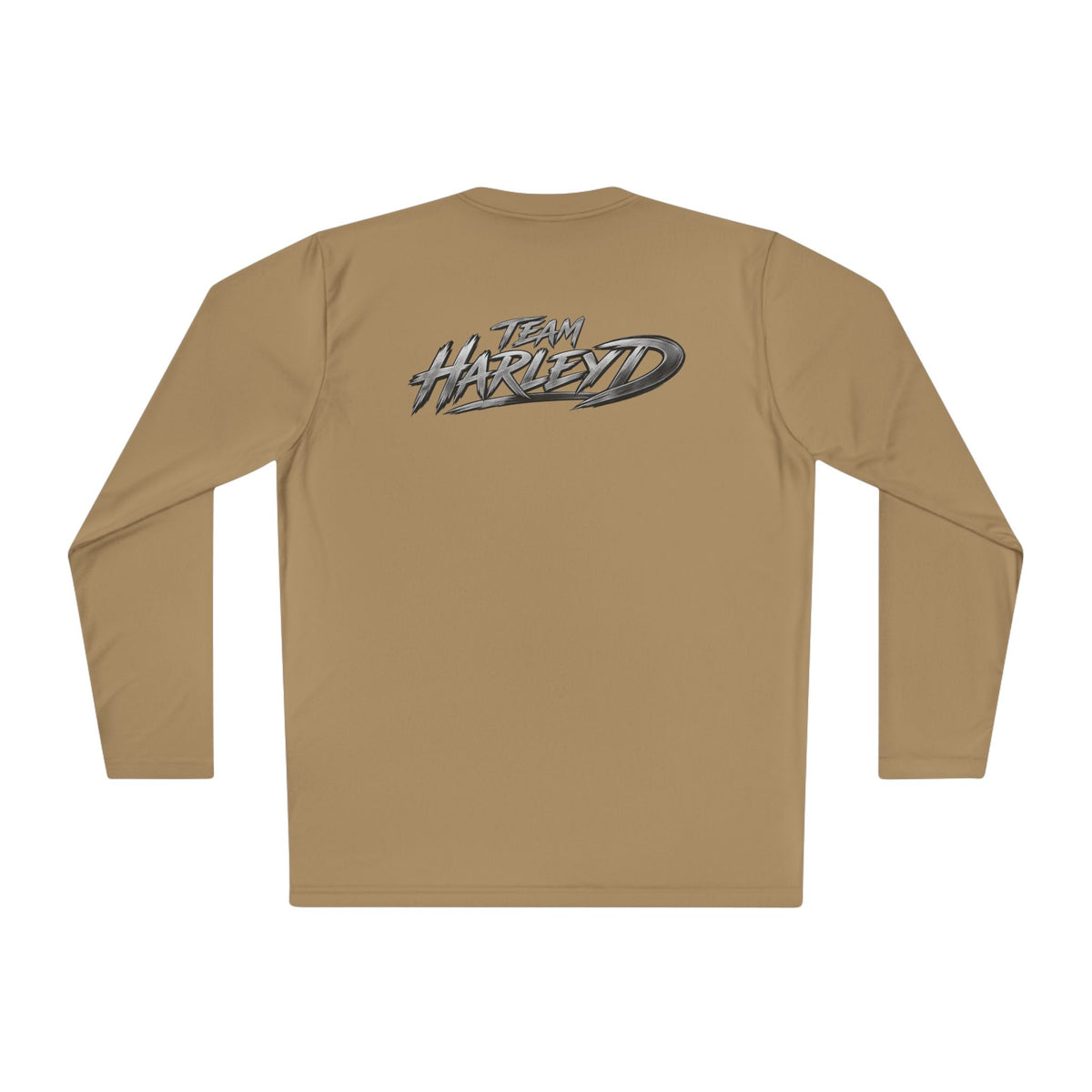 Long Sleeve Tee — 'F.A.Q.' Front / 'Team Harded' Back Graphic