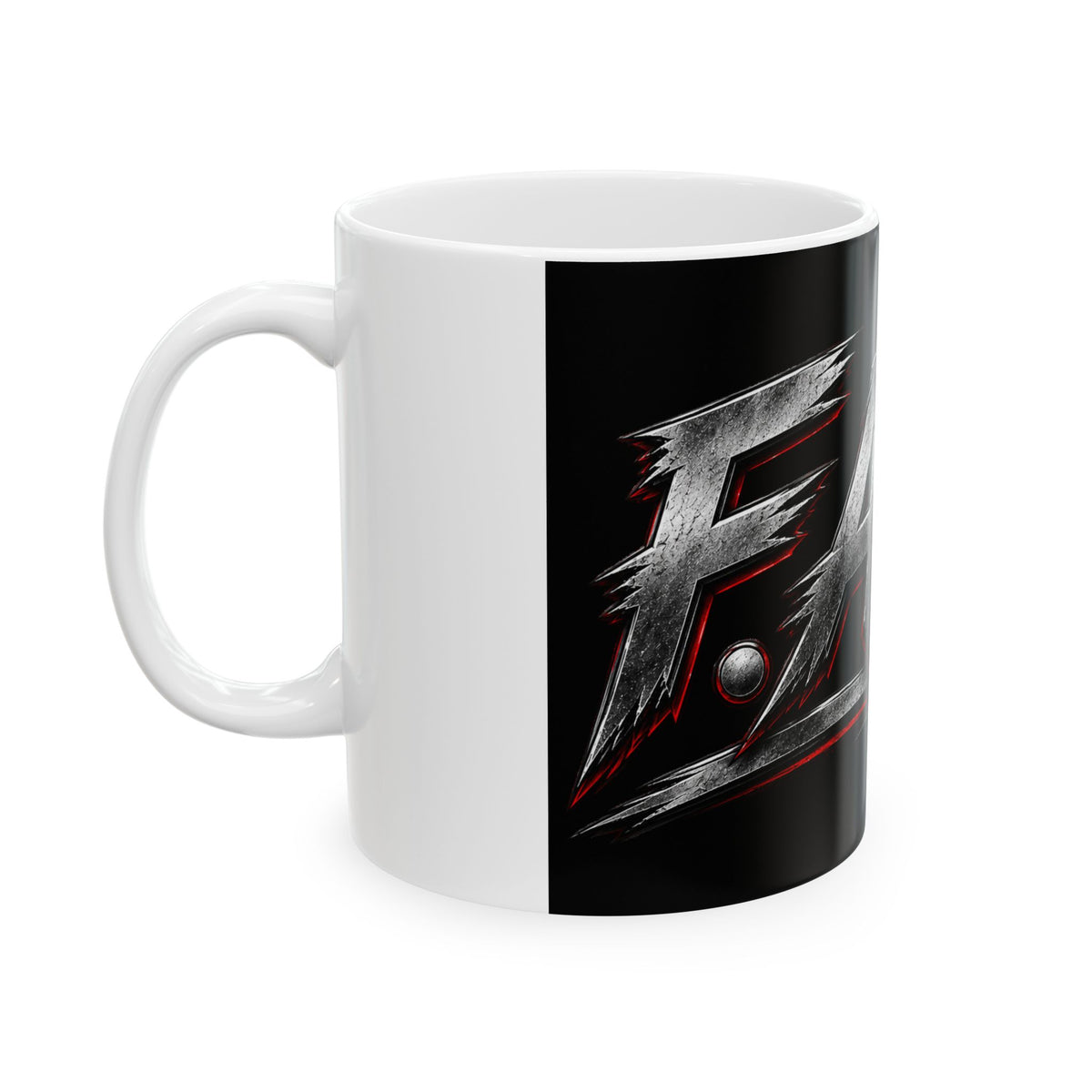 AF1 Racing-Style Ceramic Mug (11oz, 15oz)