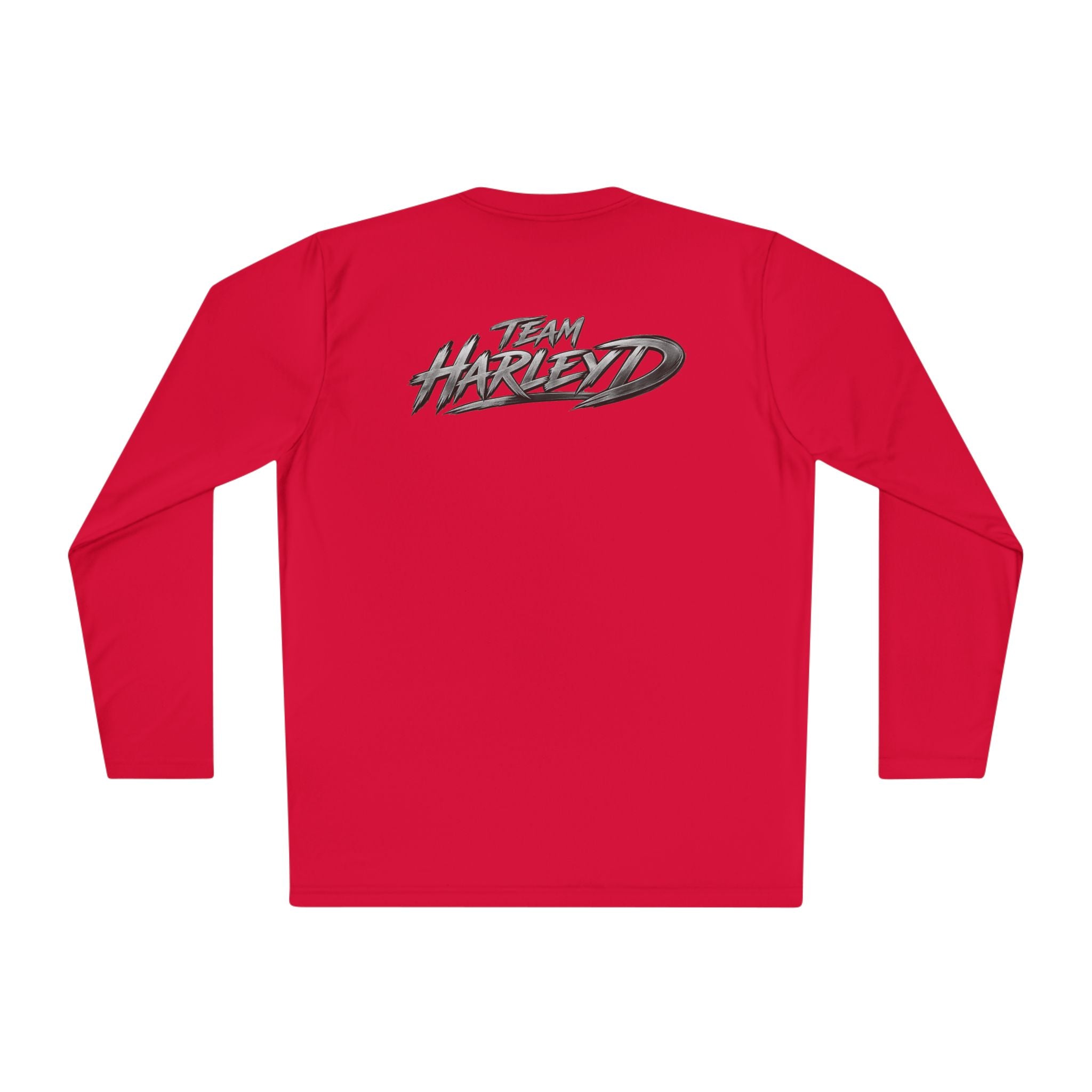 Long Sleeve Tee — 'F.A.Q.' Front / 'Team Harded' Back Graphic