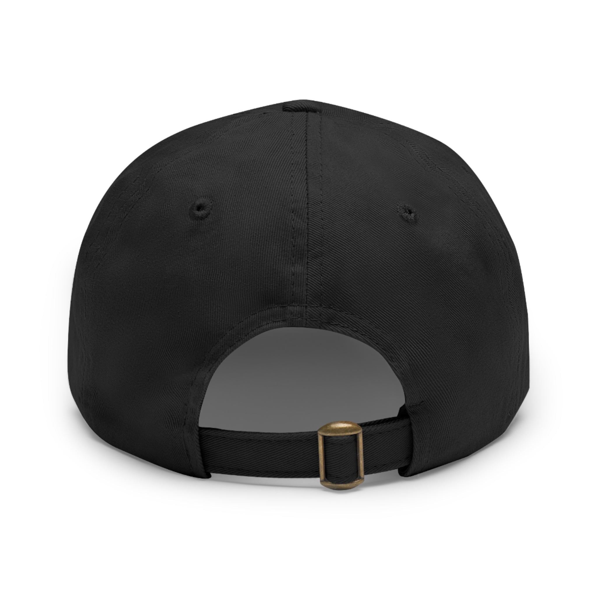 Daddy Harley Leather Patch Dad Hat — Vintage Motorcycle Baseball Cap