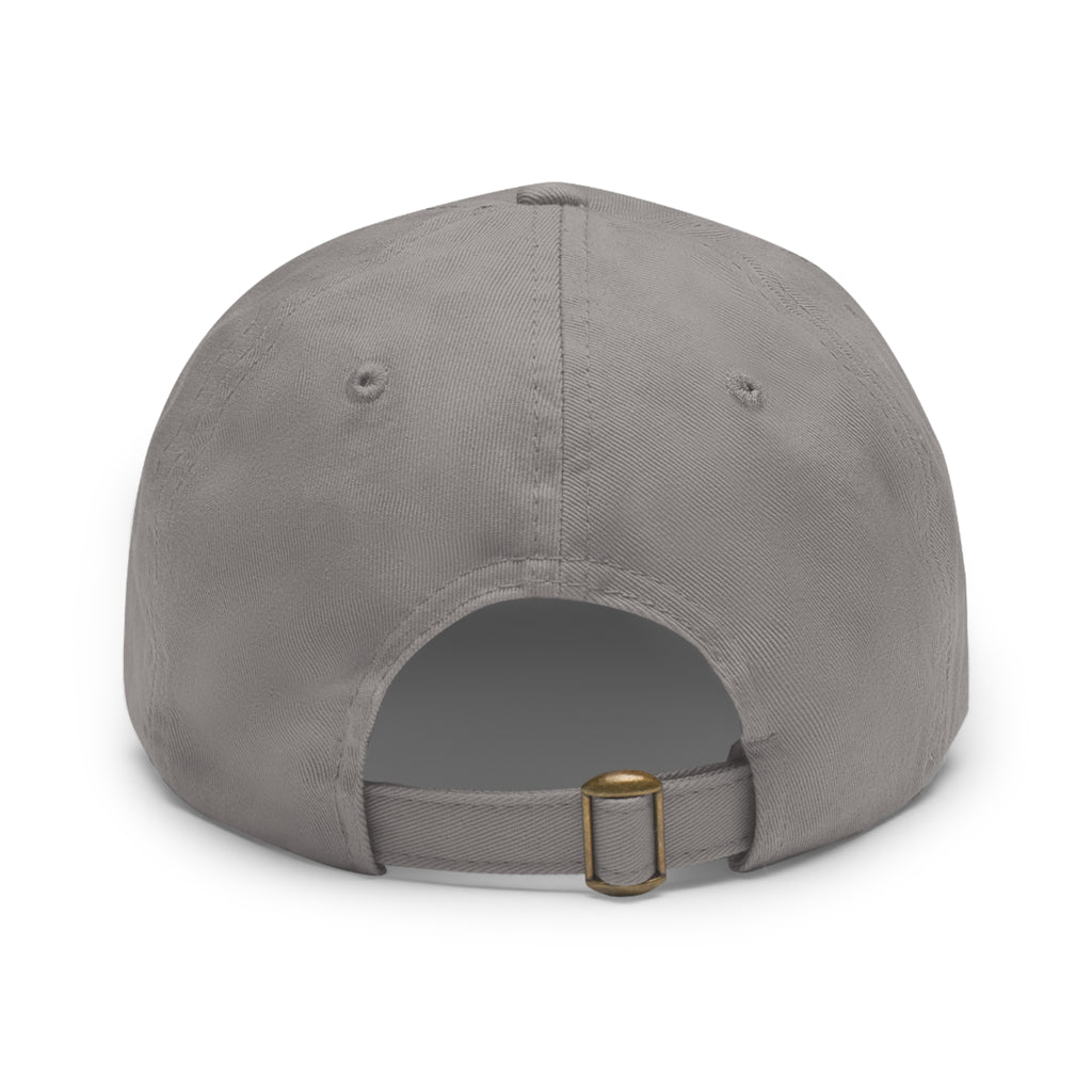 Daddy Harley Leather Patch Dad Hat — Vintage Motorcycle Baseball Cap