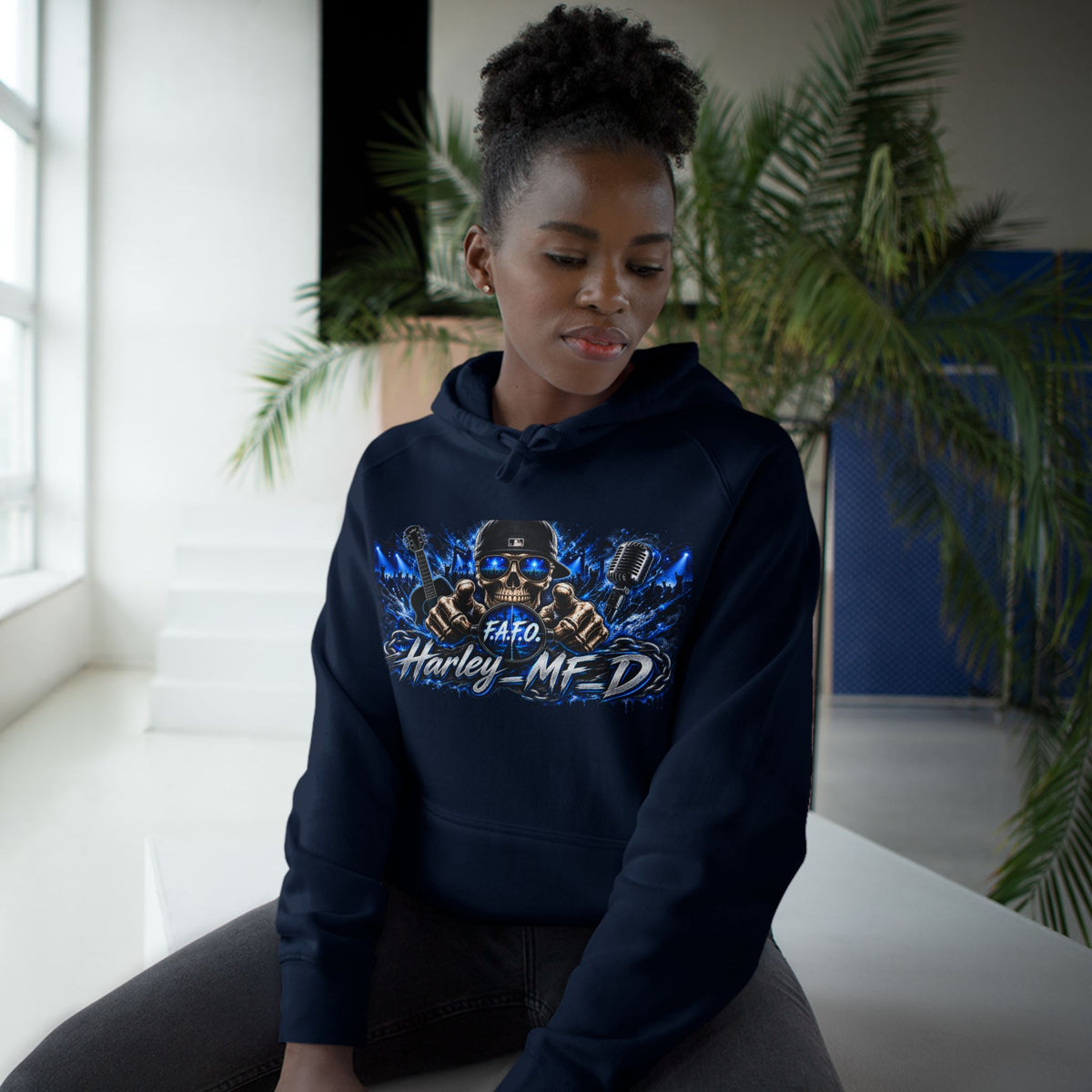 Harley MFD Graphic Hoodie — Team HarleyED Moto Pullover