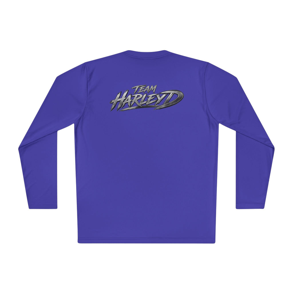 Long Sleeve Tee — 'F.A.Q.' Front / 'Team Harded' Back Graphic