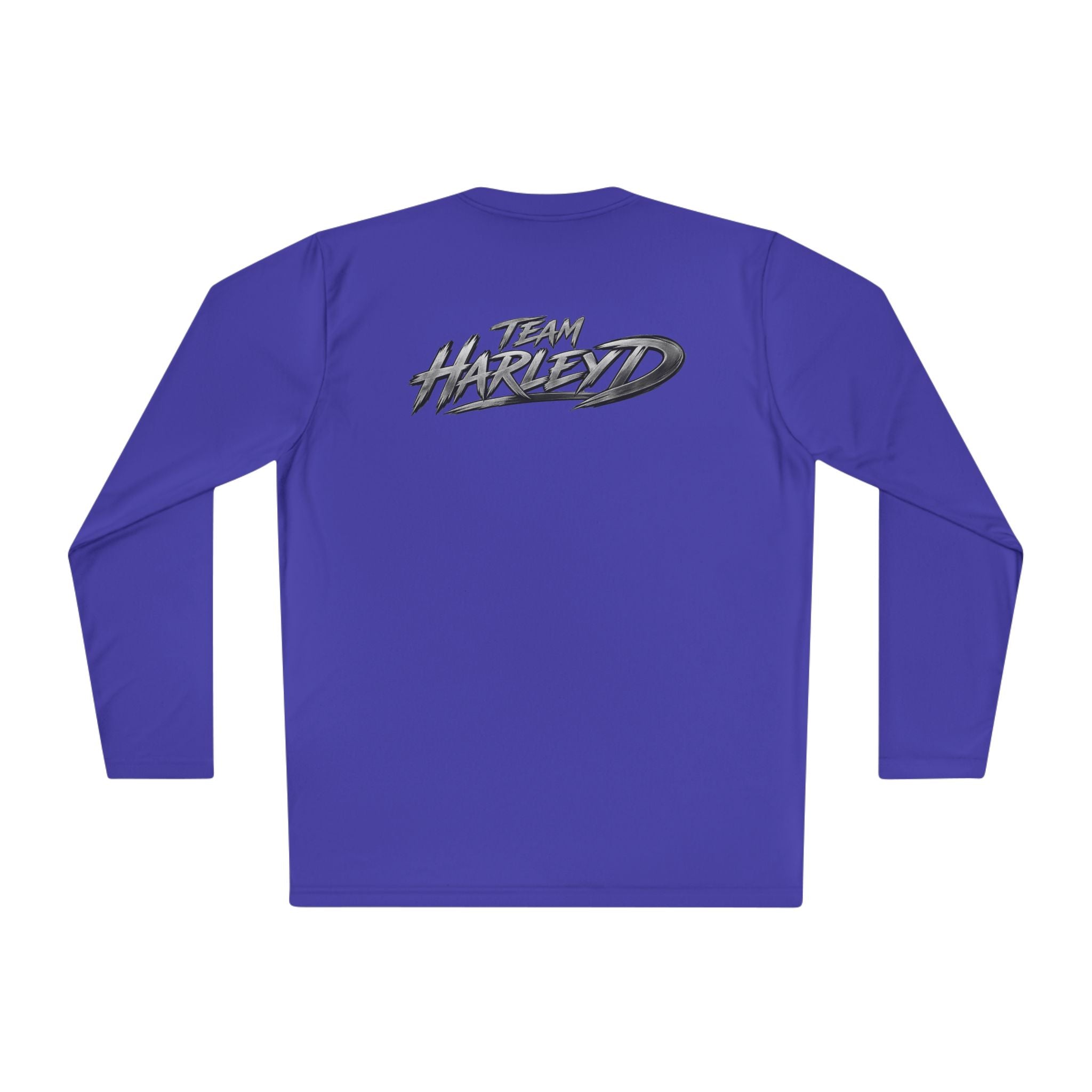 Long Sleeve Tee — 'F.A.Q.' Front / 'Team Harded' Back Graphic
