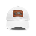 Daddy Harley Leather Patch Dad Hat — Vintage Motorcycle Baseball Cap