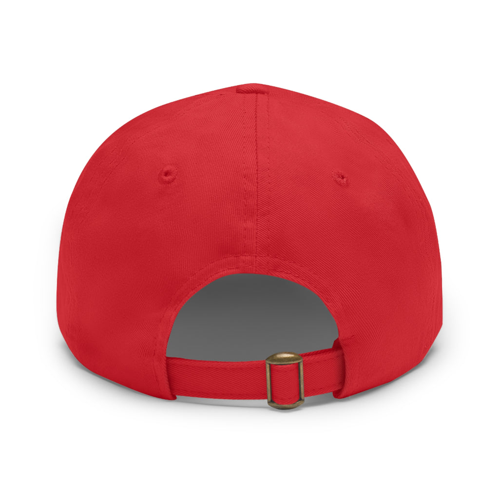 Daddy Harley Leather Patch Dad Hat — Vintage Motorcycle Baseball Cap