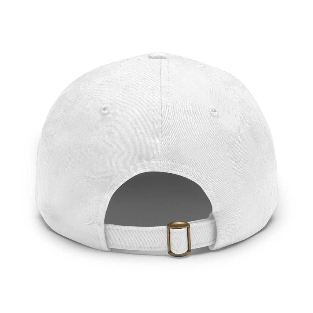 Daddy Harley Leather Patch Dad Hat — Vintage Motorcycle Baseball Cap