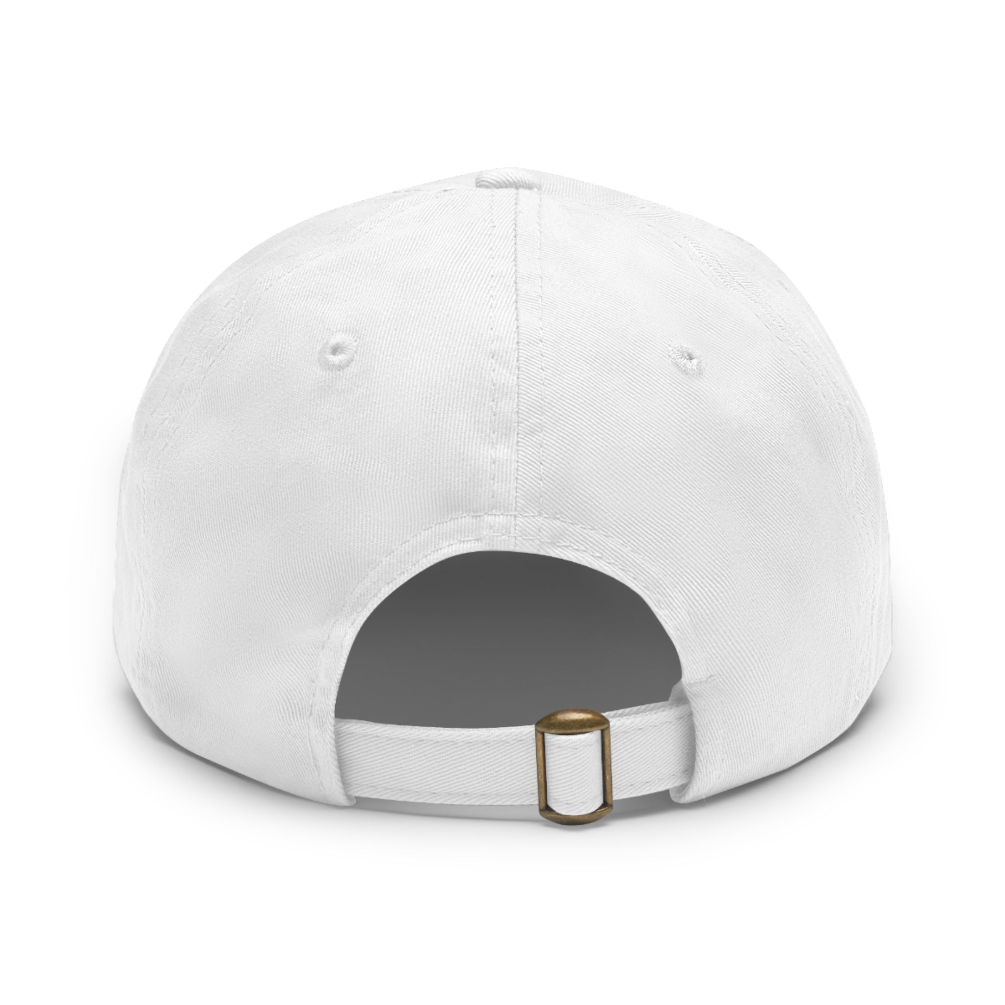Daddy Harley Leather Patch Dad Hat — Vintage Motorcycle Baseball Cap