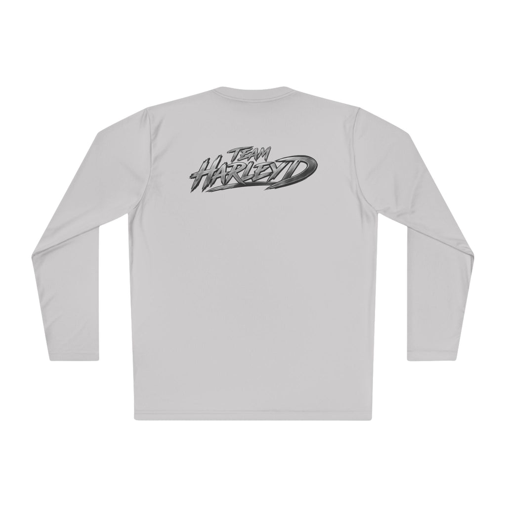 Long Sleeve Tee — 'F.A.Q.' Front / 'Team Harded' Back Graphic