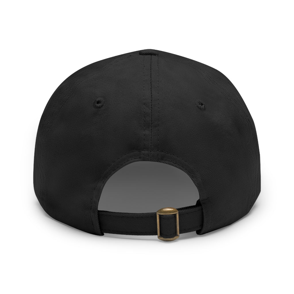Daddy Harley Leather Patch Dad Hat — Vintage Motorcycle Baseball Cap