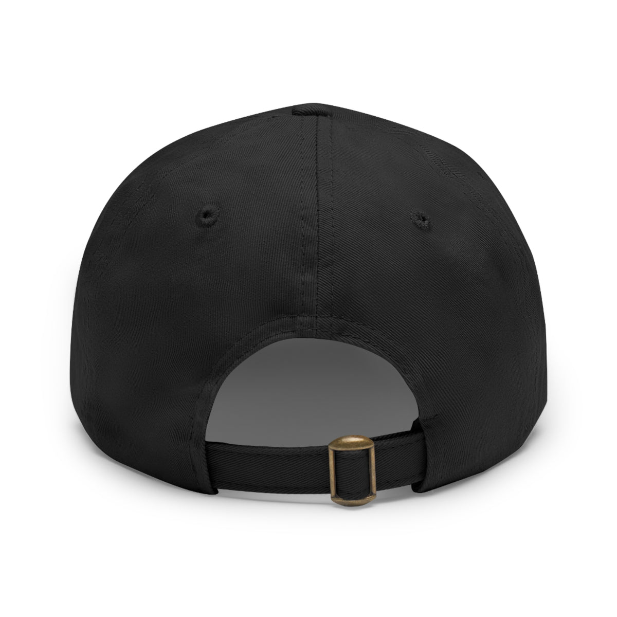 Daddy Harley Leather Patch Dad Hat — Vintage Motorcycle Baseball Cap
