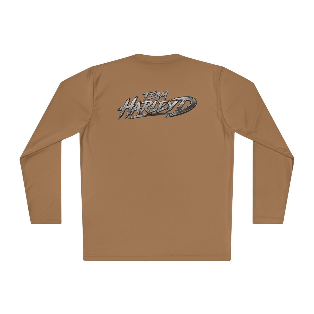 Long Sleeve Tee — 'F.A.Q.' Front / 'Team Harded' Back Graphic