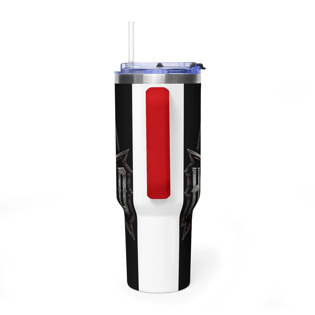 40oz Harley MF Veteran American Flag Vacuum Tumbler