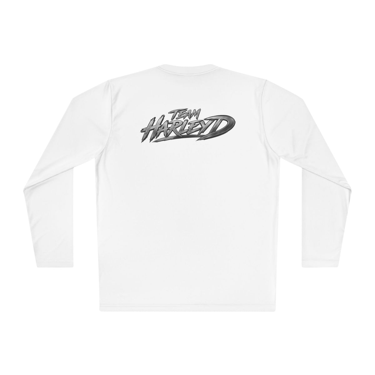 Long Sleeve Tee — 'F.A.Q.' Front / 'Team Harded' Back Graphic