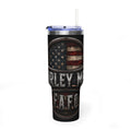 40oz Harley MF Veteran American Flag Vacuum Tumbler
