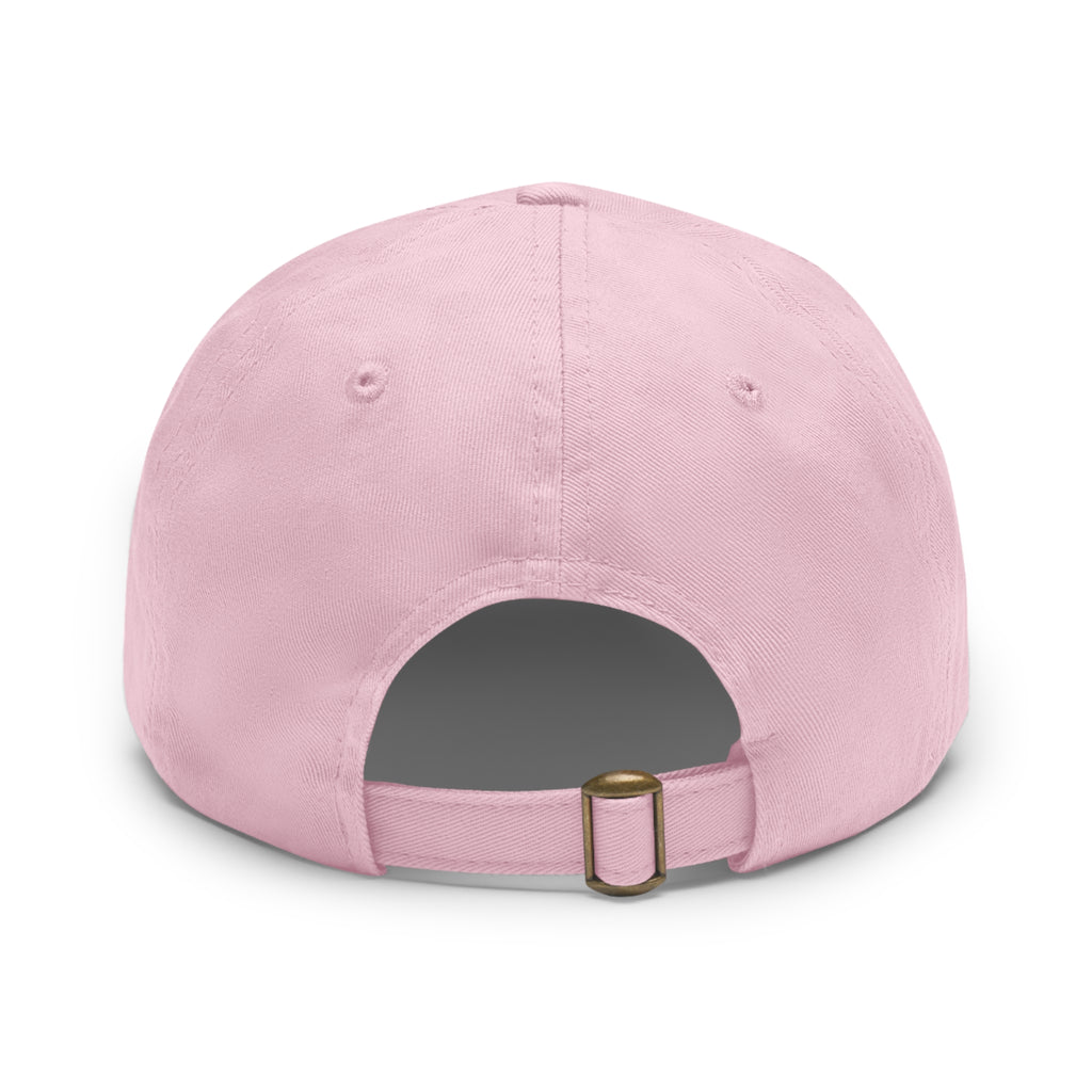 Daddy Harley Leather Patch Dad Hat — Vintage Motorcycle Baseball Cap